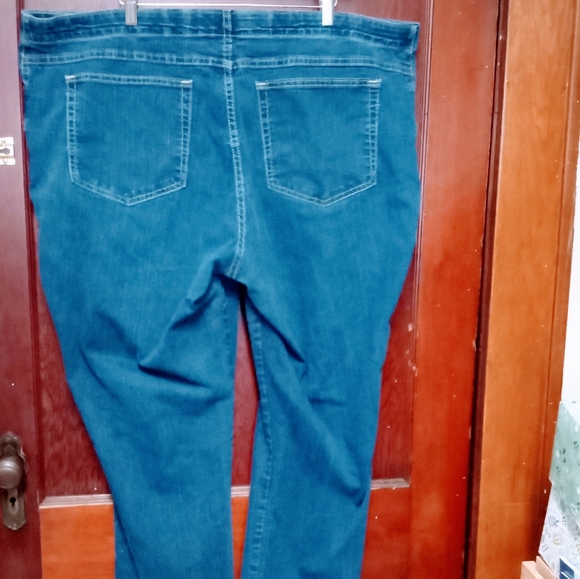 Riders by Lee straight leg plus size 22W M 31" IS - Picture 5 of 10